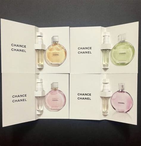 chanel chance sample set.